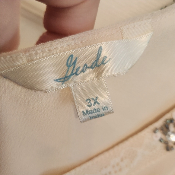 ModCloth Geode Rosewater Compelling Chemistry A-Line Dress 3X 24/26 EUC - Picture 7 of 15